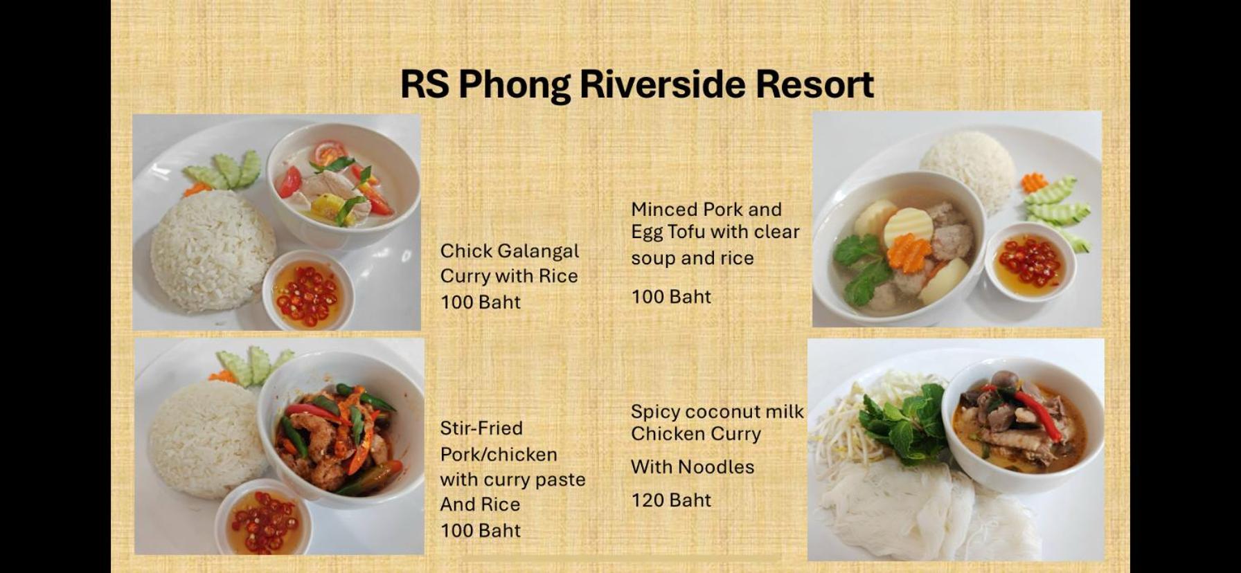Rs Phong Riverside Resort Khon Kaen Exterior foto