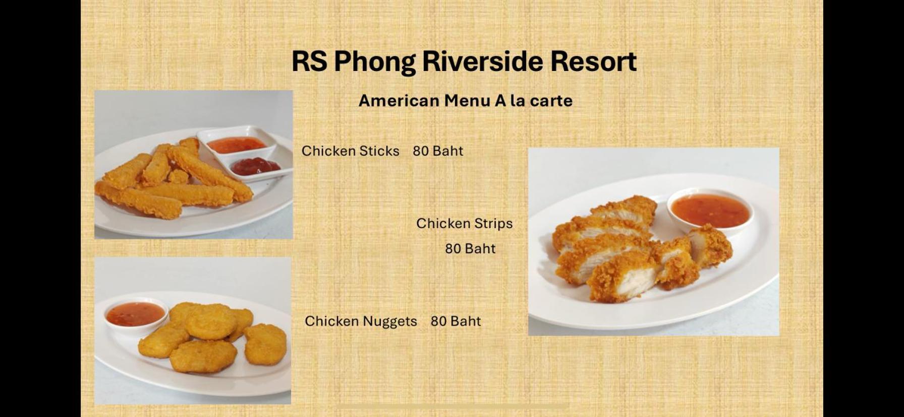 Rs Phong Riverside Resort Khon Kaen Exterior foto